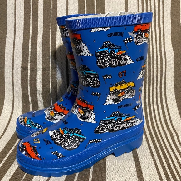 Monster Truck Rain Boots - Picture 3 of 4